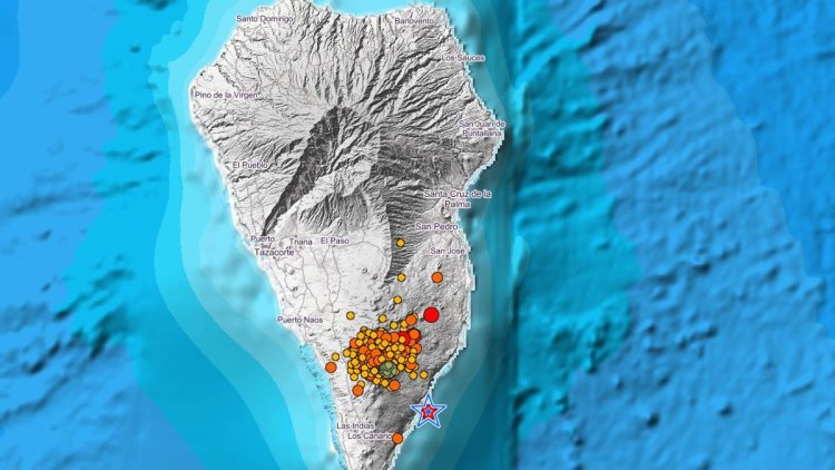 Terremoto de 4,8 en La Palma que se ha sentido también en Tenerife, El Hierro y La Gomera