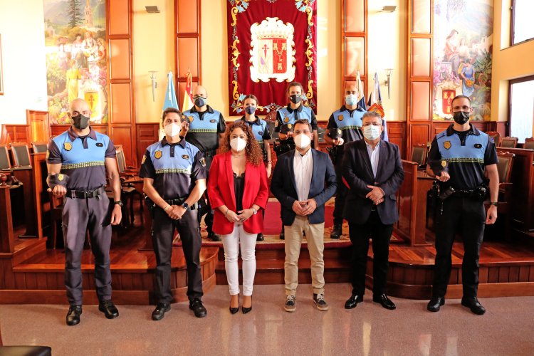 Los Realejos incorpora 6 agentes más al cuerpo de Policía Local