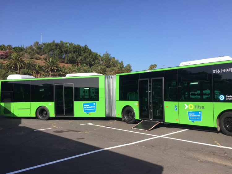 Santa Cruz de Tenerife invertirá 48 millones de euros en transporte público en los próximos 4 años