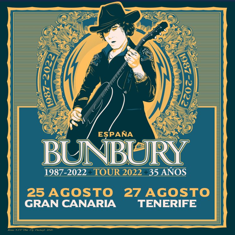 Las entradas para ver a Enrique Bunbury en Canarias salen hoy a la venta