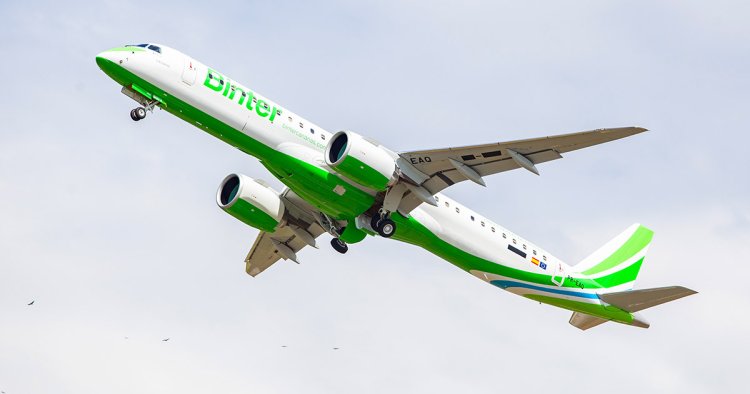 Binter y Embraer cierran la compra de 5 aviones por 389 millones de dólares