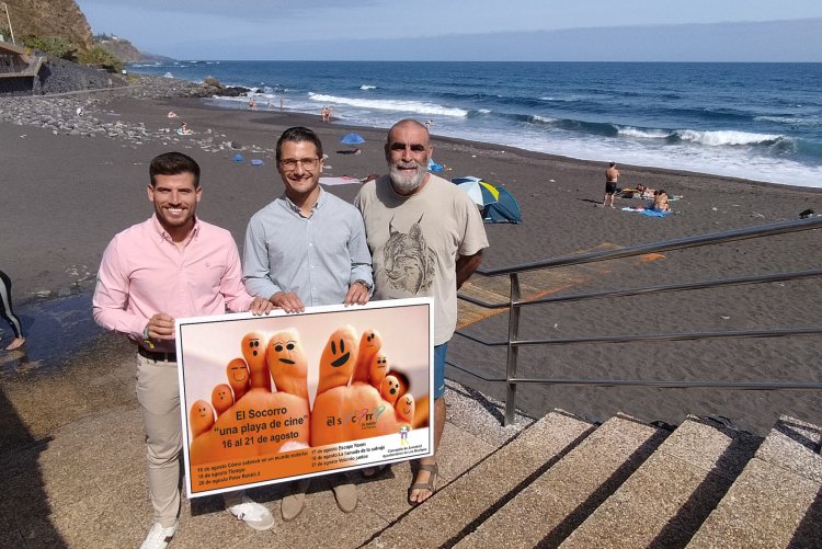 El Socorro de Los Realejos vuelve a acoger 'Una playa de cine' del 16 al 21 de agosto