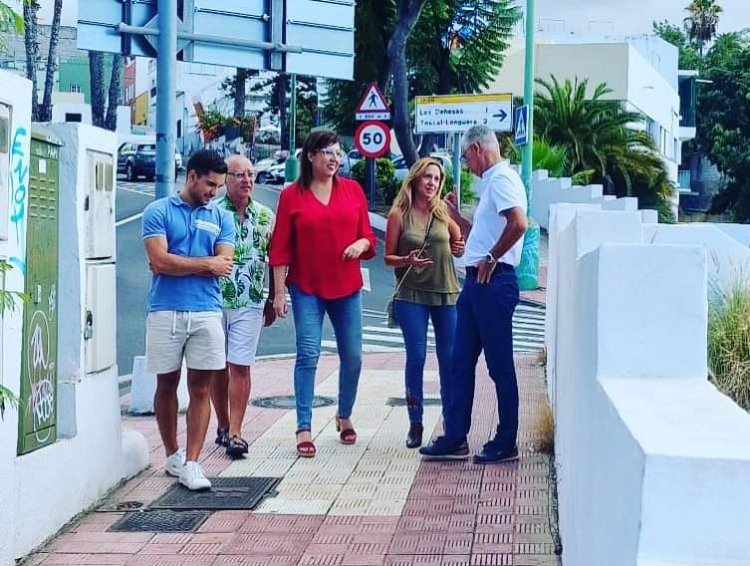 CC reclama a Cabildo y Ayuntamiento soluciones urgentes al “abandono” de las carreteras de Puerto de la Cruz