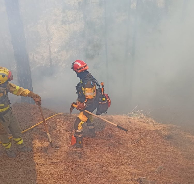 Más de 4.000 evacuados por el incendio de La Palma que afecta ya a 4.675 hectáreas